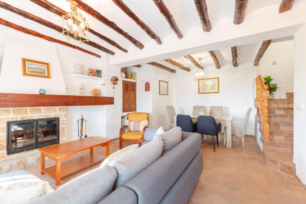 Villa Casa Marcelino Y Pepa Rosa Sella Esterno foto